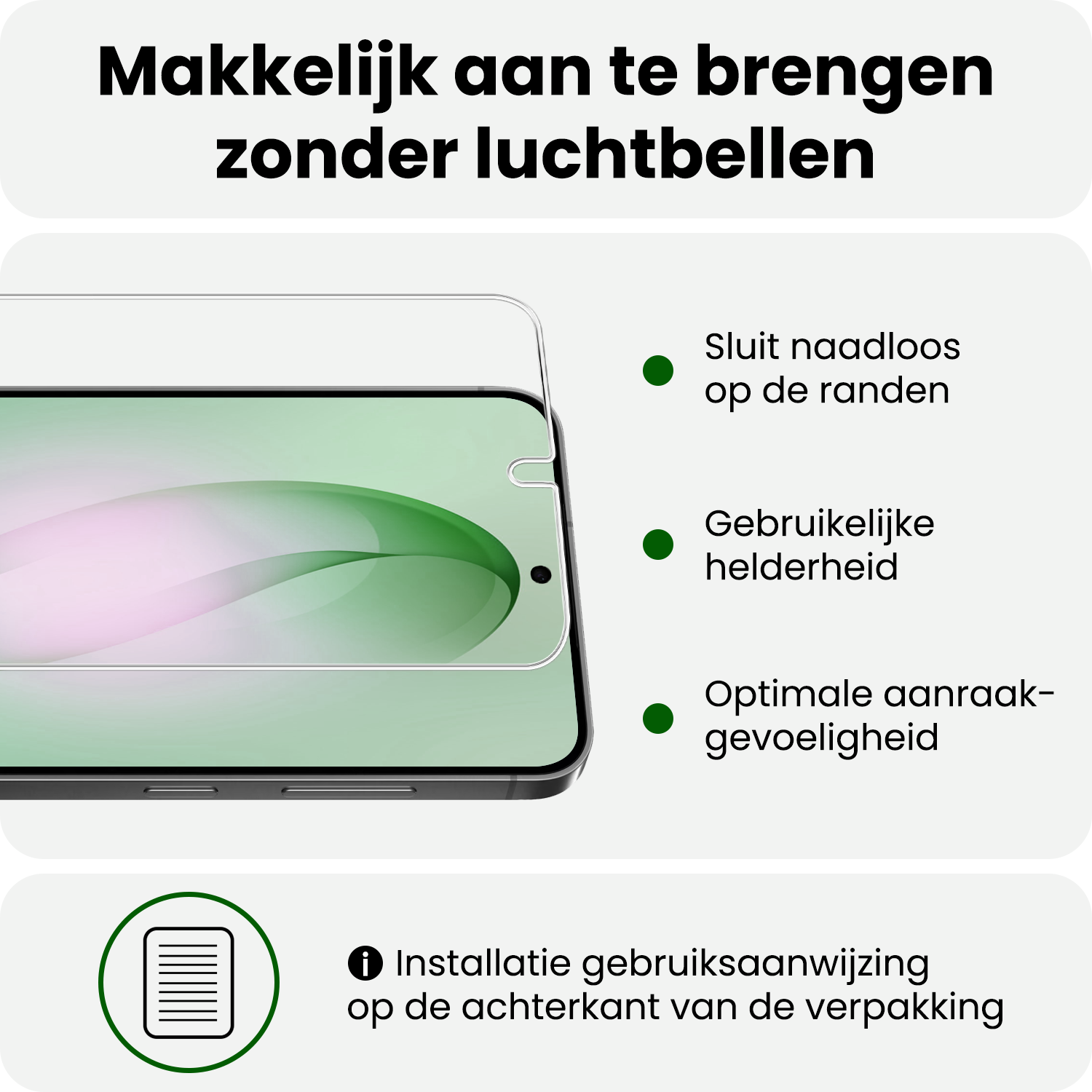 BASEY. BASEY. Samsung Galaxy S26 Plus Hoesje Siliconen Met Screenprotector - Lila
