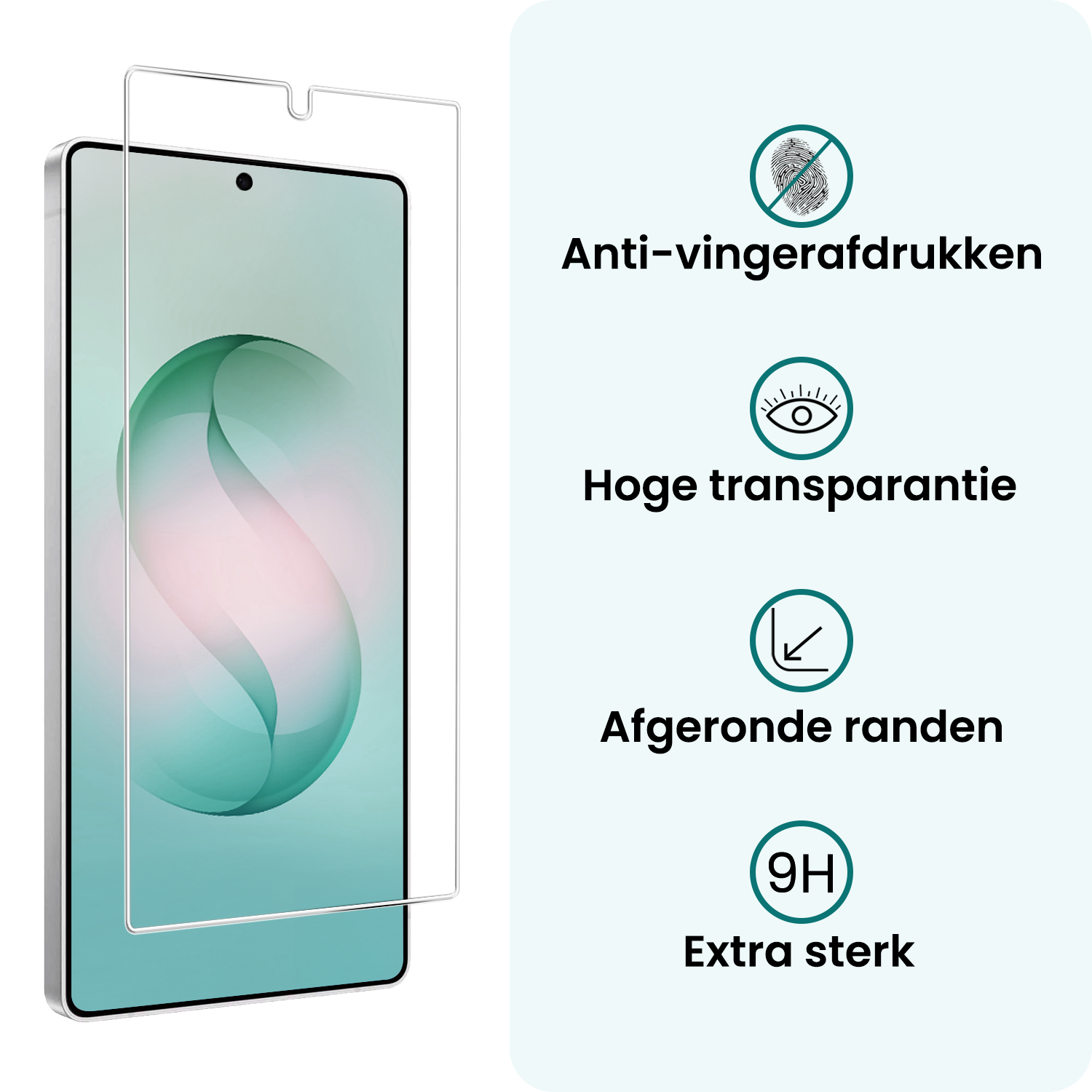 Forterra Forterra Samsung Galaxy S26 Ultra Hoesje Siliconen Met 2x Screenprotector - Lila