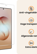 Nomfy Nomfy Samsung Galaxy S26 Ultra Hoesje Siliconen Met 2x Screenprotector - Transparant