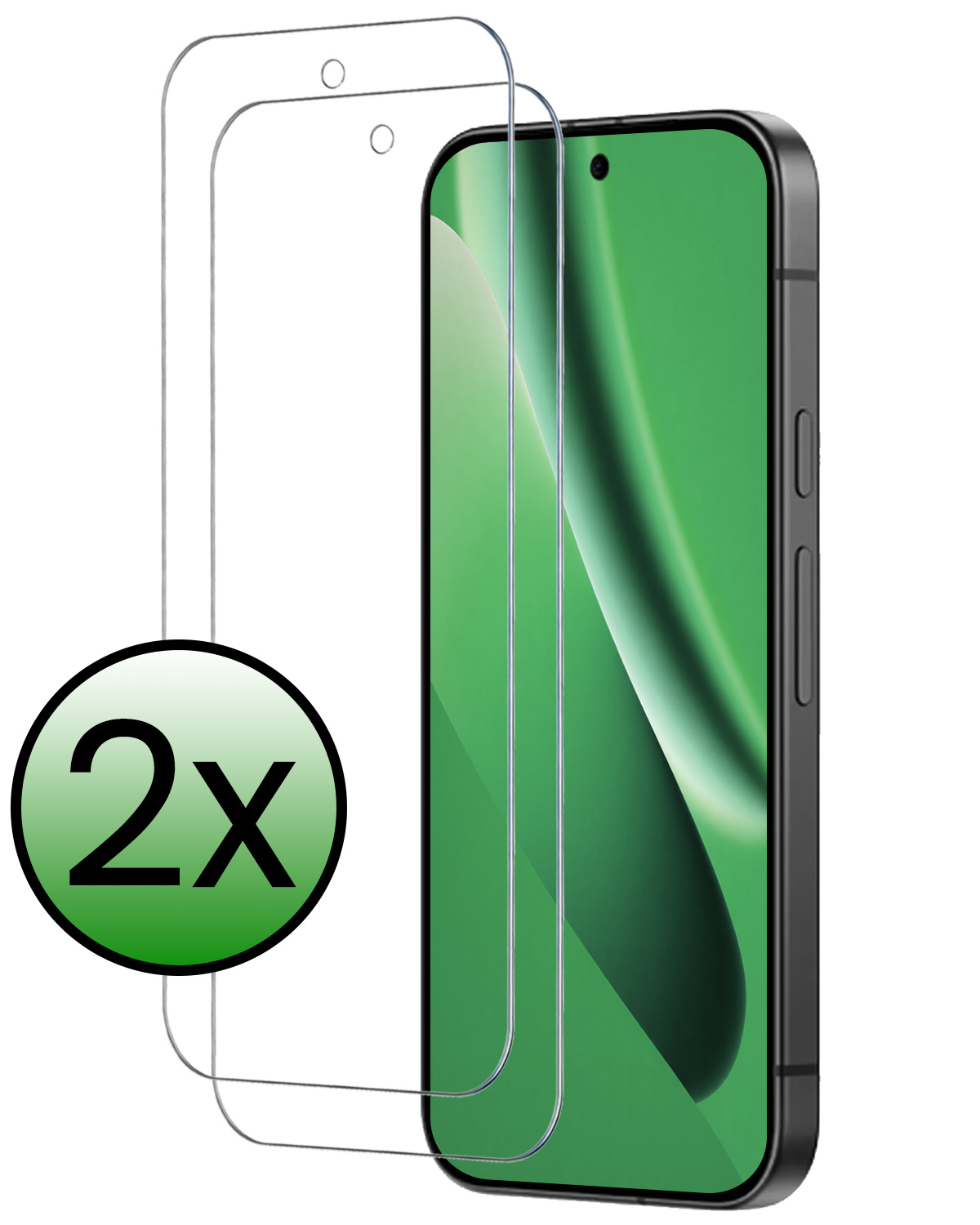 BASEY. BASEY. Google Pixel 10a Screenprotector Glas - 2 PACK