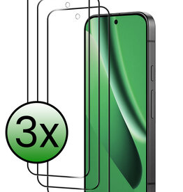 BASEY. BASEY. Google Pixel 10a Screenprotector Glas Full Cover - 3 PACK