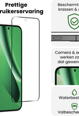 BASEY. BASEY. Google Pixel 10a Screenprotector Glas Full Cover - 3 PACK