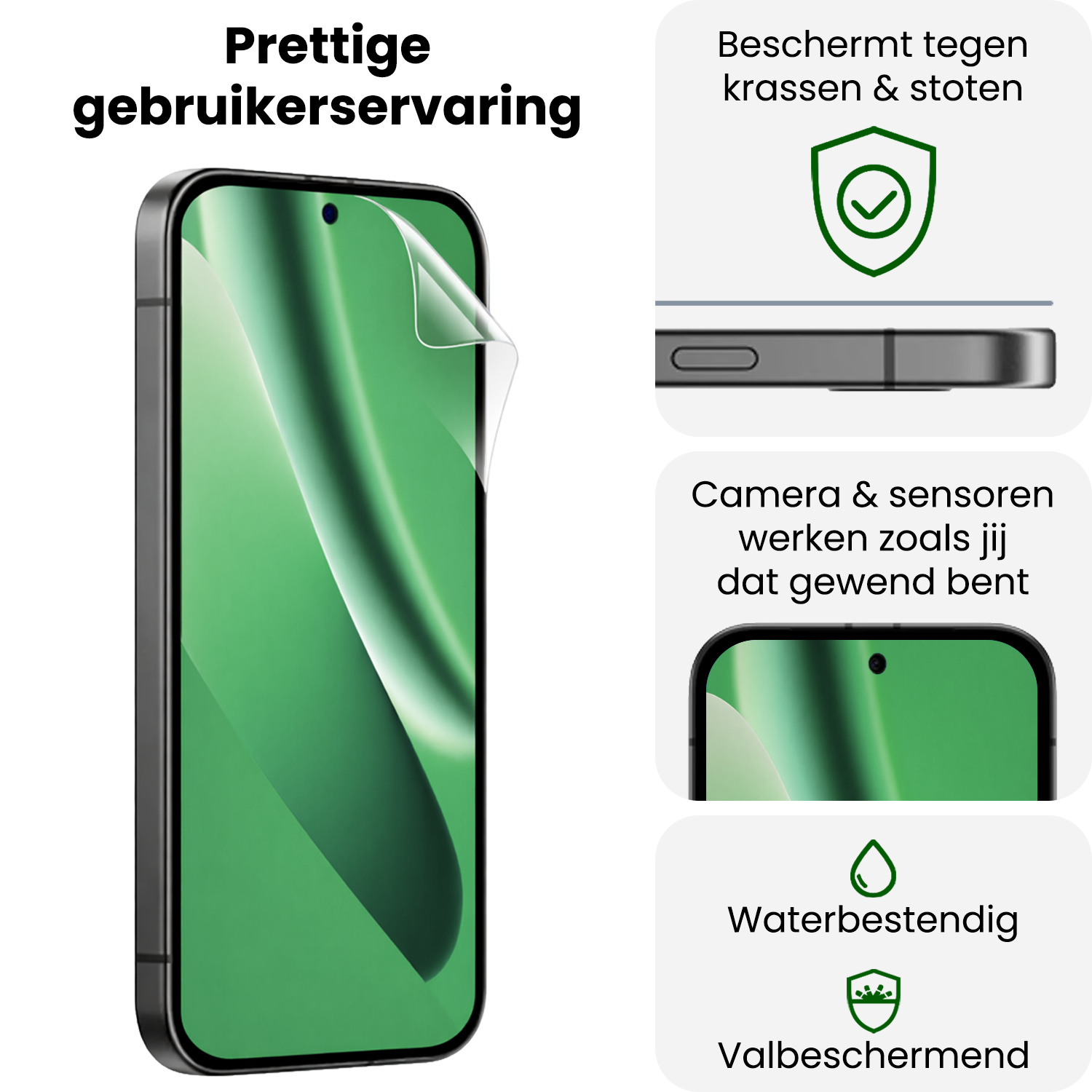 BASEY. BASEY. Google Pixel 10a Schermfolie - 2 PACK