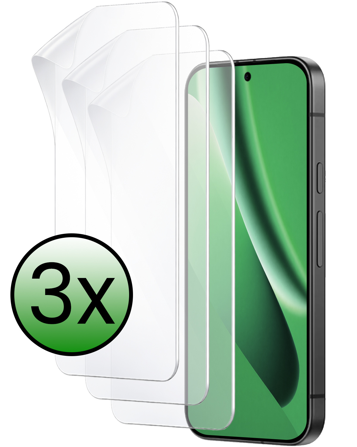 BASEY. BASEY. Google Pixel 10a Schermfolie - 3 PACK