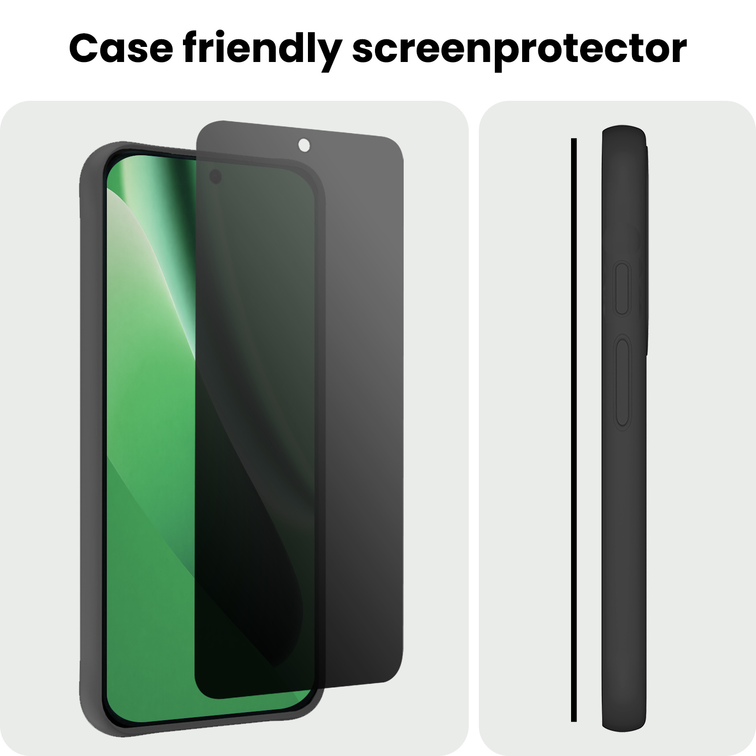 BASEY. BASEY. Google Pixel 10a Screenprotector Glas Privacy - 3 PACK