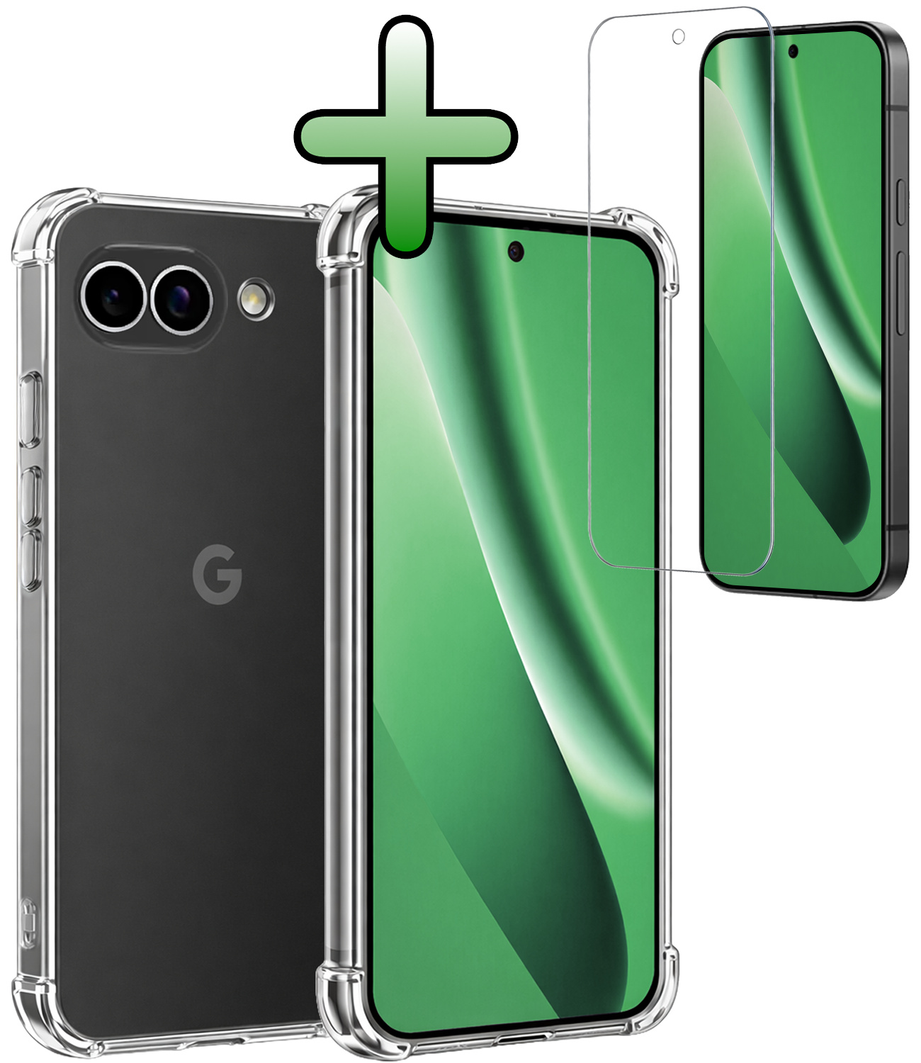 BASEY. BASEY. Google Pixel 10a Hoesje Shockproof Met Screenprotector