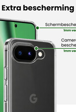 BASEY. BASEY. Google Pixel 10a Hoesje Siliconen - Transparant