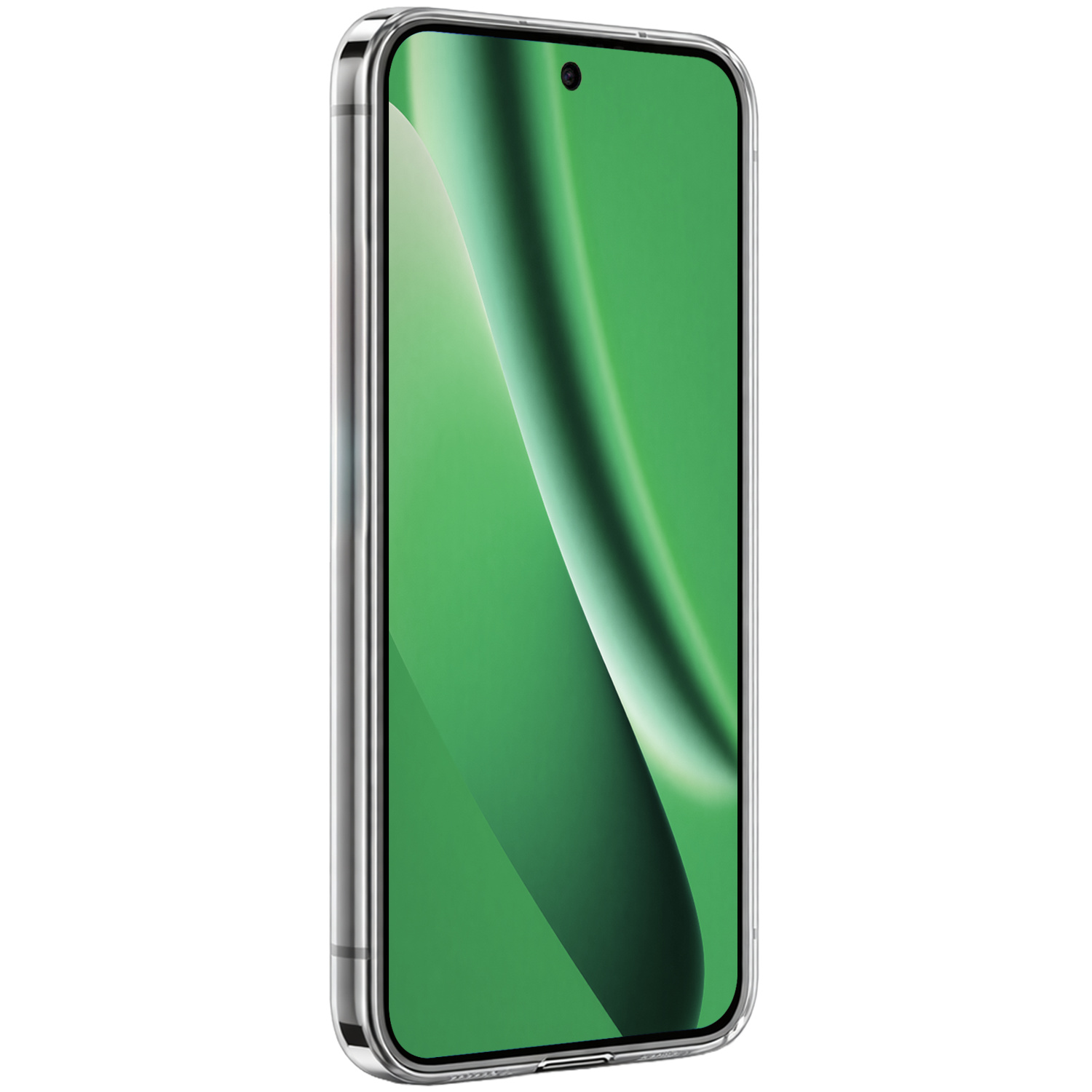 BASEY. BASEY. Google Pixel 10a Hoesje Siliconen Met 2x Screenprotector - Transparant