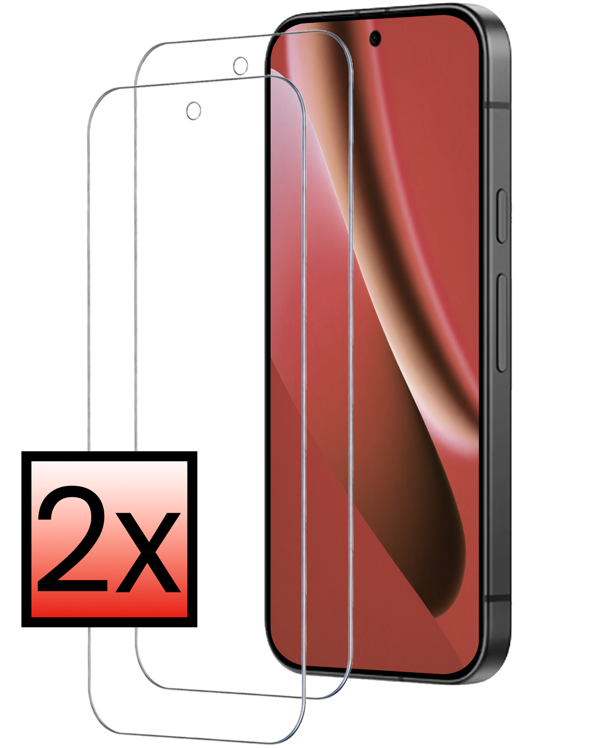 NoXx NoXx Google Pixel 10a Screenprotector Glas - 2 PACK