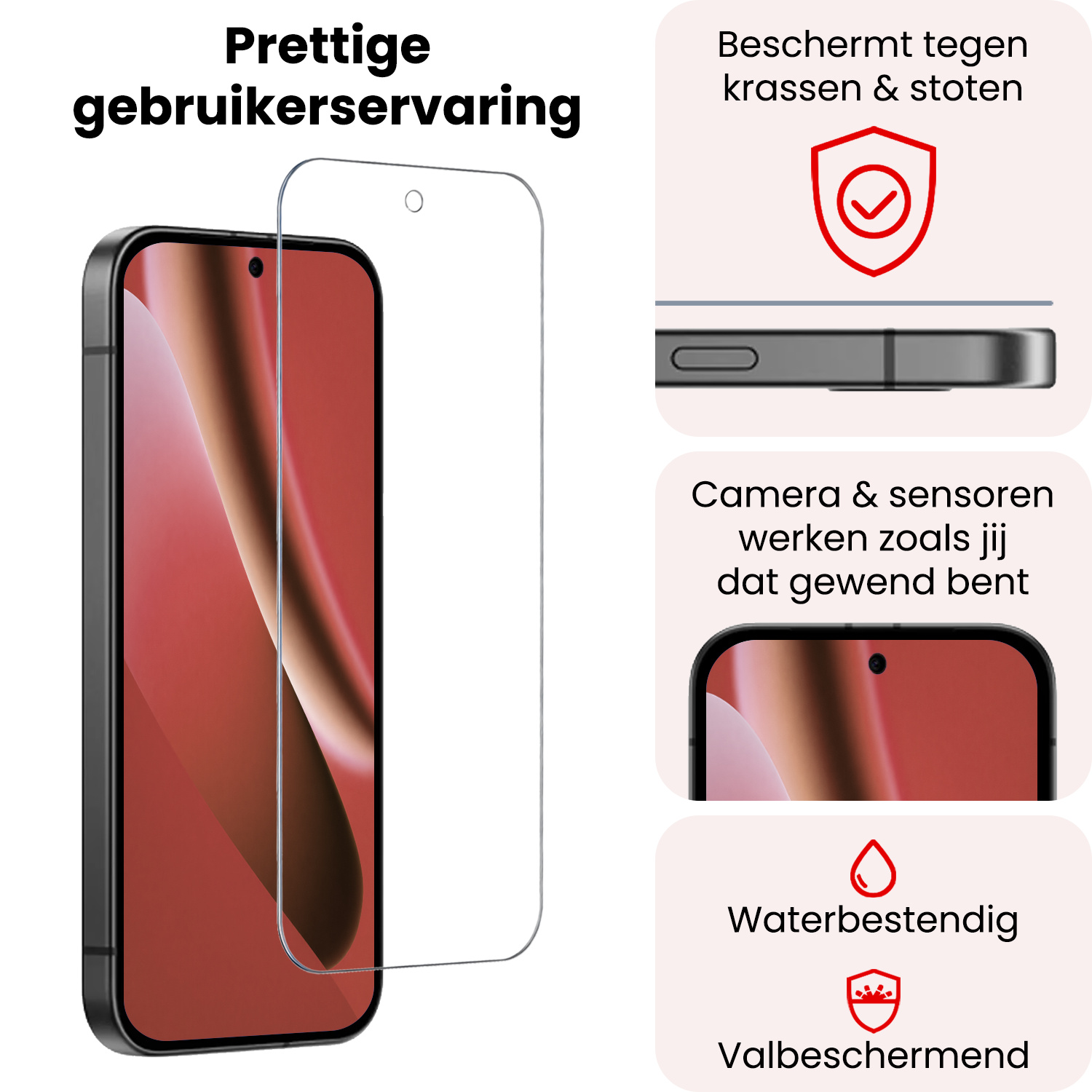 NoXx NoXx Google Pixel 10a Screenprotector Glas - 2 PACK