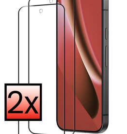 NoXx NoXx Google Pixel 10a Screenprotector Glas Full Cover - 2 PACK