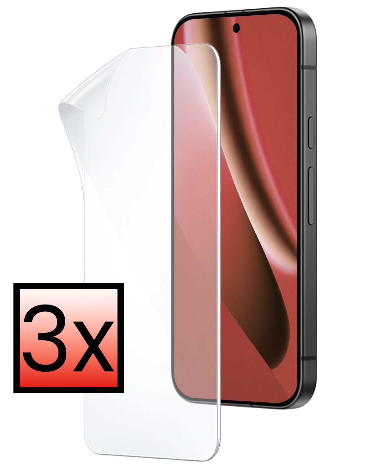 NoXx NoXx Google Pixel 10a Schermfolie - 3 PACK