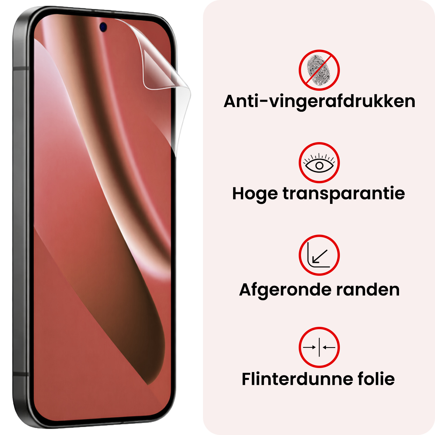 NoXx NoXx Google Pixel 10a Schermfolie - 3 PACK