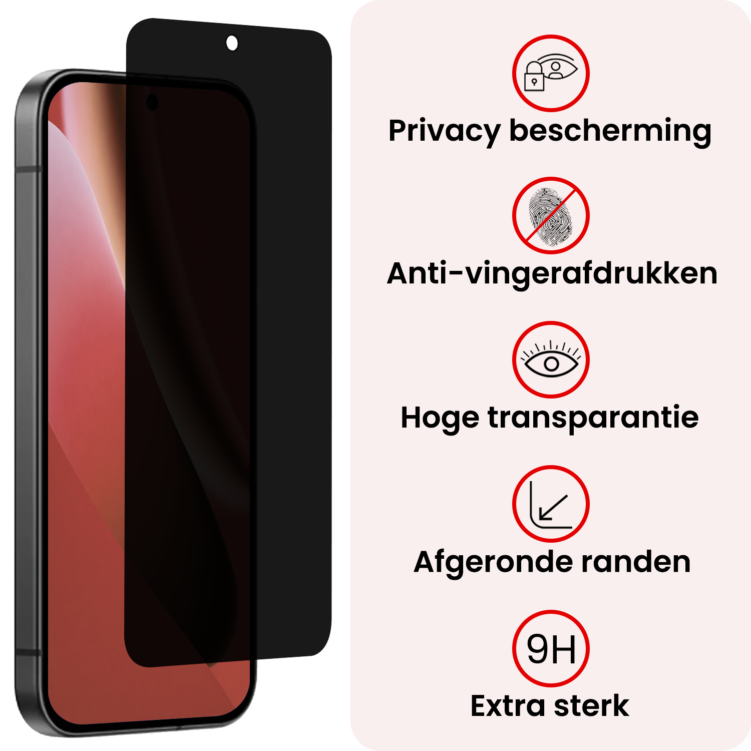 NoXx NoXx Google Pixel 10a Screenprotector Glas Privacy