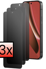 NoXx NoXx Google Pixel 10a Screenprotector Glas Privacy - 3 PACK