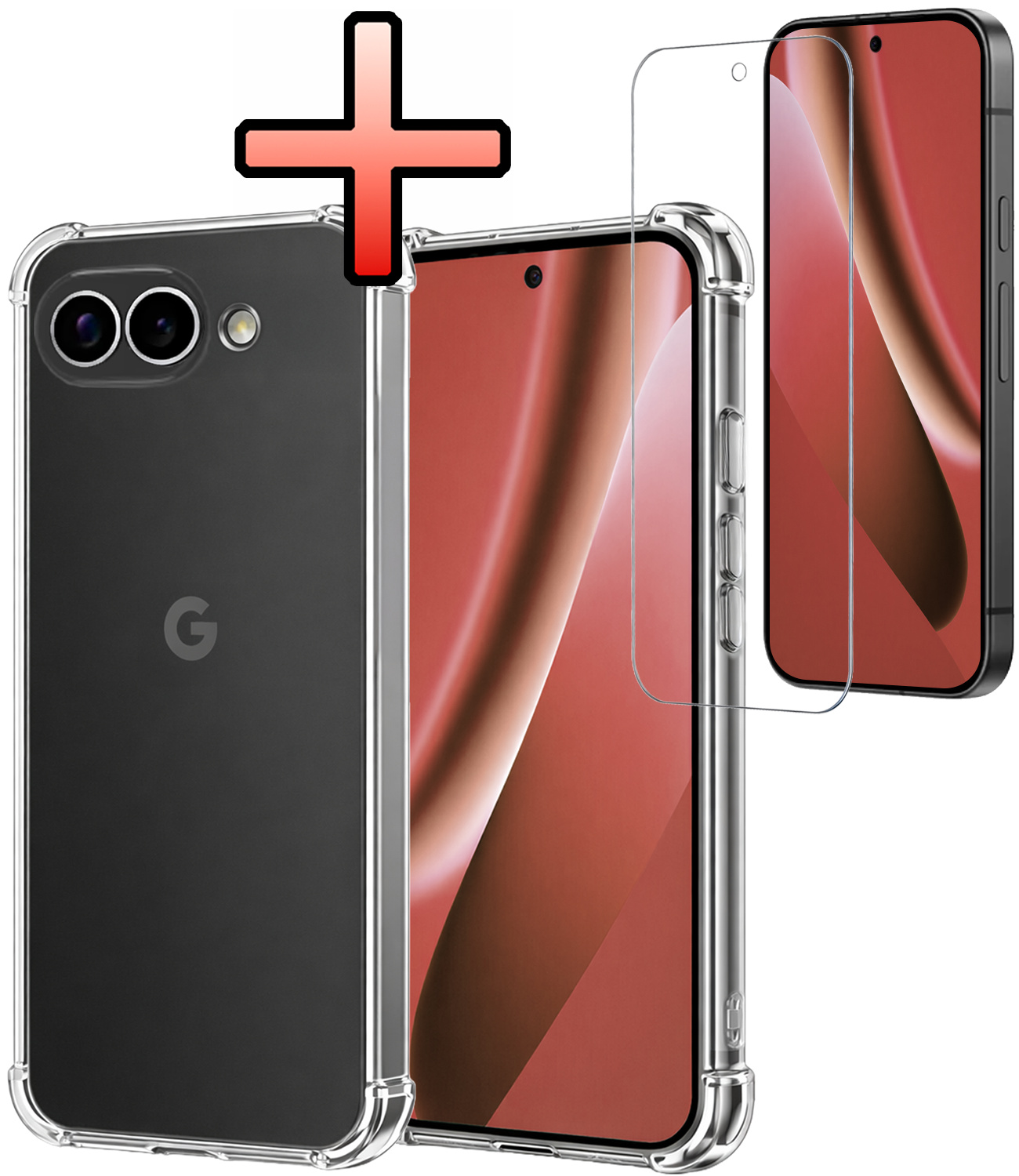 NoXx NoXx Google Pixel 10a Hoesje Shockproof Met Screenprotector