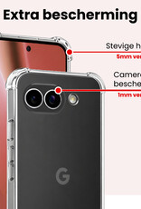 NoXx NoXx Google Pixel 10a Hoesje Shockproof Met 2x Screenprotector