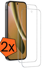 Nomfy Nomfy Google Pixel 10a Screenprotector Glas - 2 PACK