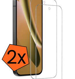 Nomfy Nomfy Google Pixel 10a Screenprotector Glas - 2 PACK