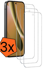 Nomfy Nomfy Google Pixel 10a Screenprotector Glas - 3 PACK