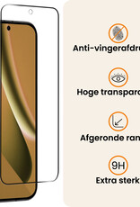 Nomfy Nomfy Google Pixel 10a Screenprotector Glas Full Cover