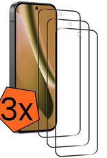 Nomfy Nomfy Google Pixel 10a Screenprotector Glas Full Cover - 3 PACK