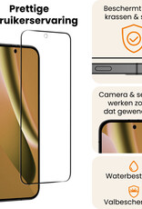 Nomfy Nomfy Google Pixel 10a Screenprotector Glas Full Cover - 3 PACK