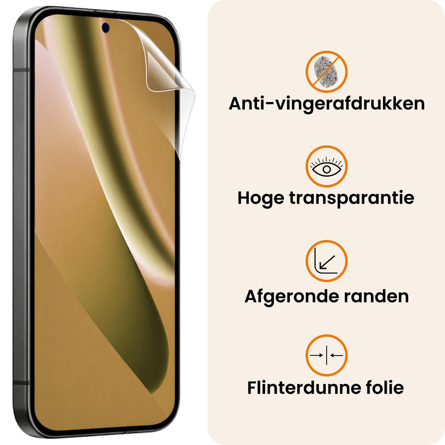 Nomfy Nomfy Google Pixel 10a Schermfolie