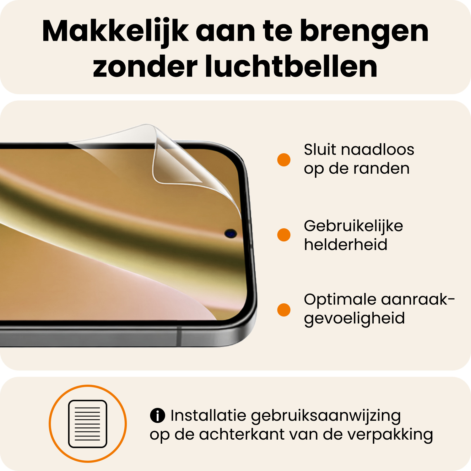 Nomfy Nomfy Google Pixel 10a Schermfolie