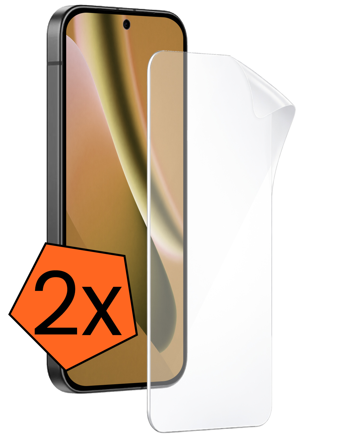 Nomfy Nomfy Google Pixel 10a Schermfolie - 2 PACK