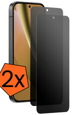 Nomfy Nomfy Google Pixel 10a Screenprotector Glas Privacy - 2 PACK