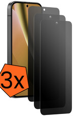 Nomfy Nomfy Google Pixel 10a Screenprotector Glas Privacy - 3 PACK