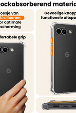 Nomfy Nomfy Google Pixel 10a Hoesje Shockproof - Transparant