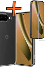 Nomfy Nomfy Google Pixel 10a Hoesje Siliconen Met Screenprotector - Transparant