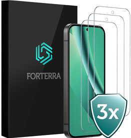 Forterra Forterra Google Pixel 10a Screenprotector Glas - 3 PACK