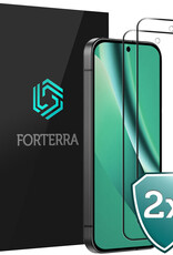 Forterra Forterra Google Pixel 10a Screenprotector Glas Full Cover - 2 PACK