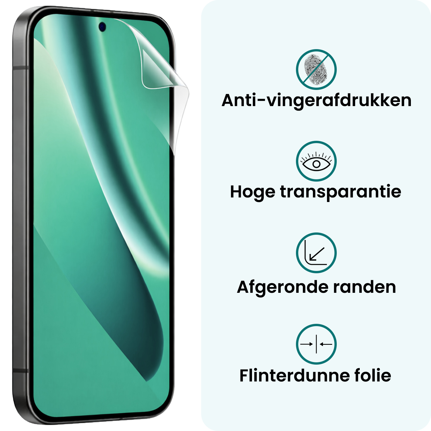 Forterra Forterra Google Pixel 10a Schermfolie - 3 PACK