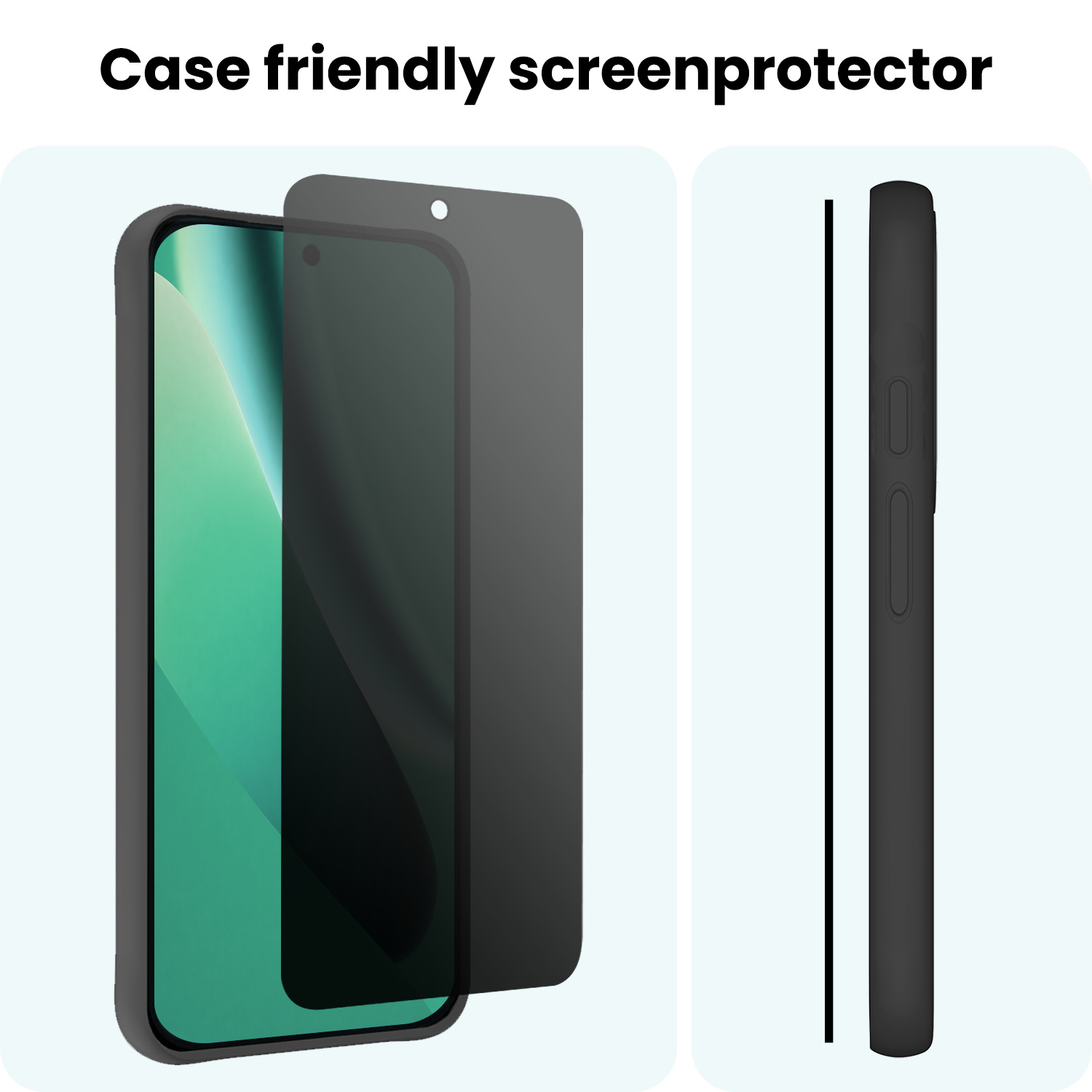 Forterra Forterra Google Pixel 10a Screenprotector Glas Privacy - 2 PACK