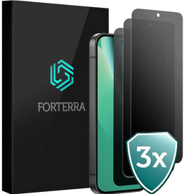 Forterra Forterra Google Pixel 10a Screenprotector Glas Privacy - 3 PACK