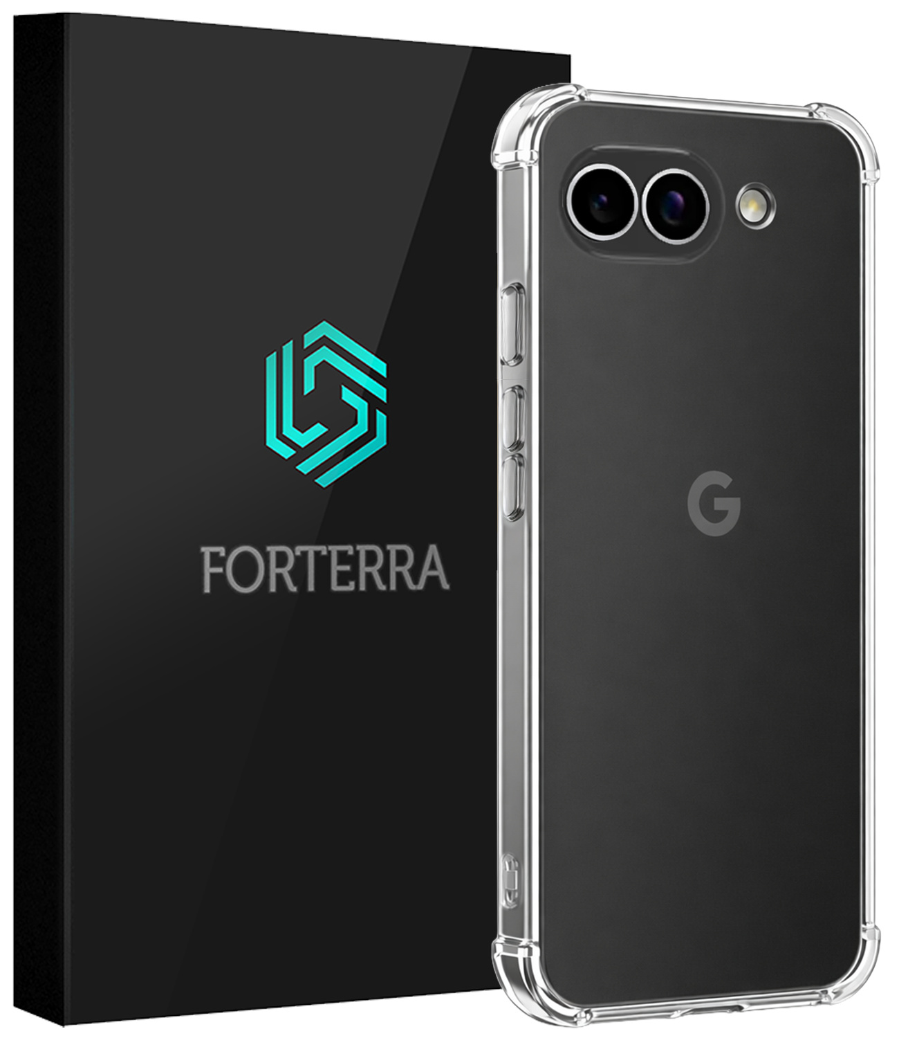 Forterra Forterra Google Pixel 10a Hoesje Shockproof - Transparant