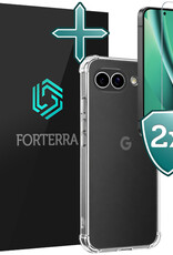 Forterra Forterra Google Pixel 10a Hoesje Shockproof Met 2x Screenprotector