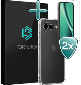 Forterra Forterra Google Pixel 10a Hoesje Shockproof Met 2x Screenprotector