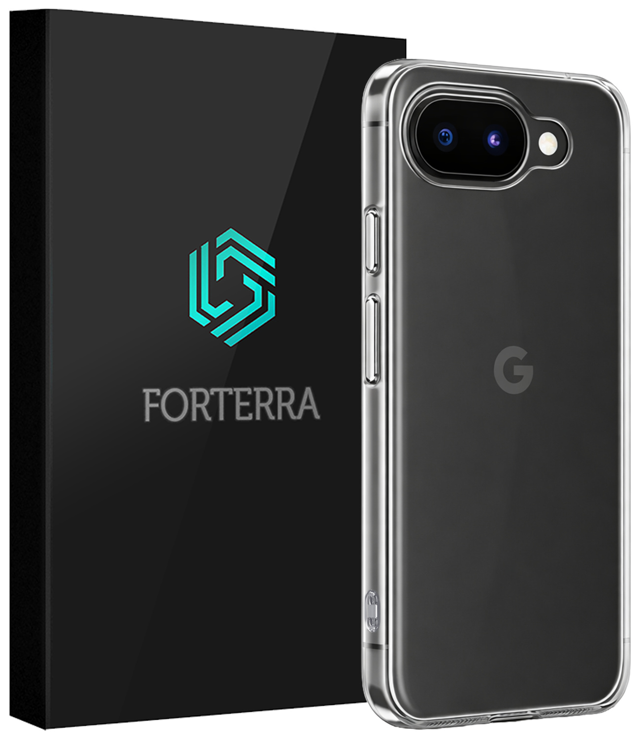 Forterra Forterra Google Pixel 10a Hoesje Siliconen - Transparant
