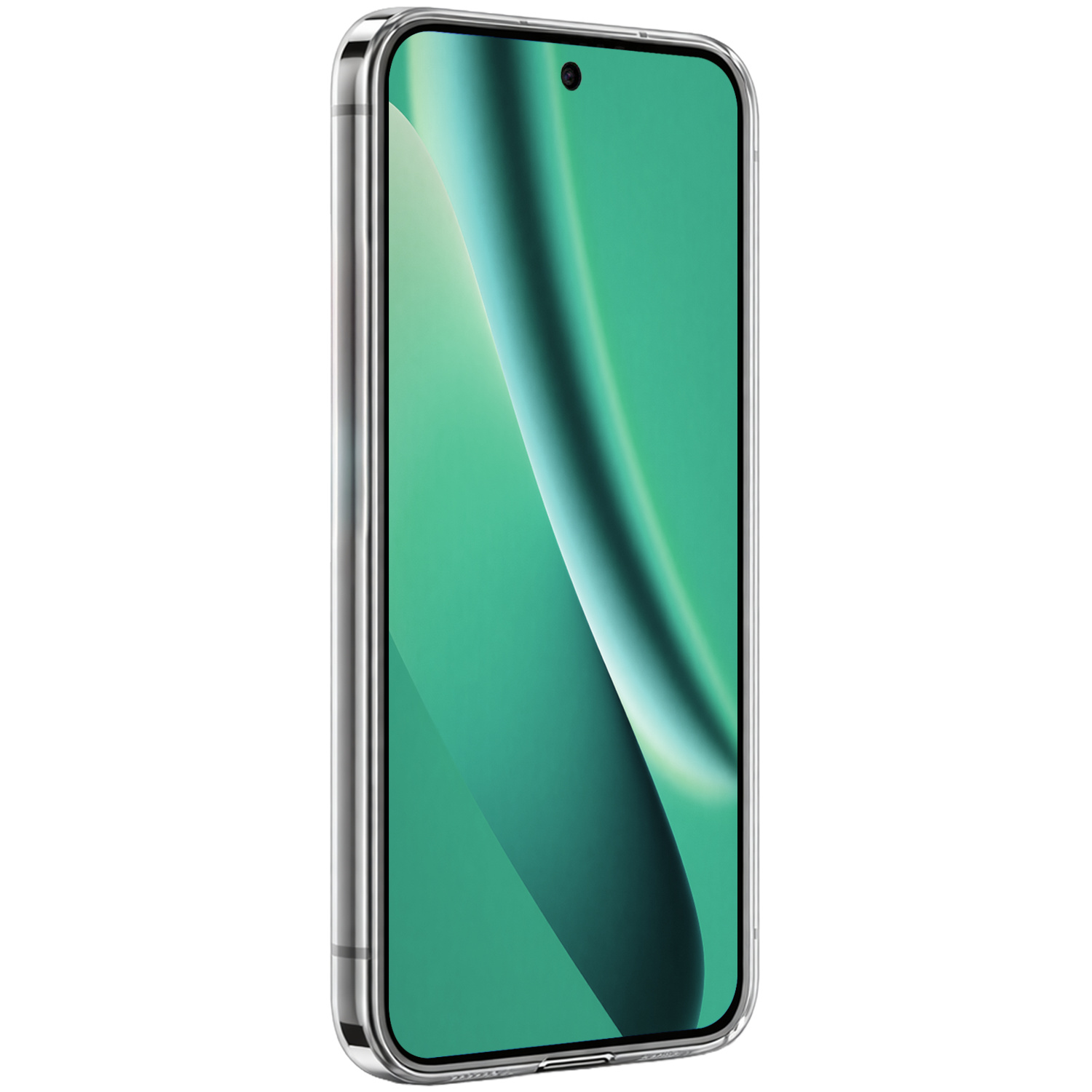 Forterra Forterra Google Pixel 10a Hoesje Siliconen Met Screenprotector - Transparant