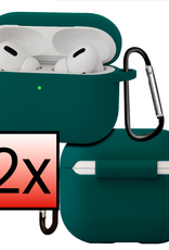 NoXx NoXx AirPods Pro 3 Hoesje - Petrol - 2 PACK