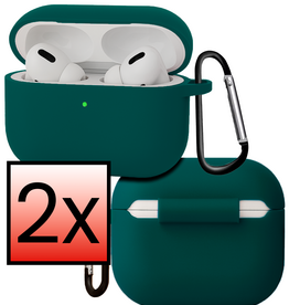 NoXx NoXx AirPods Pro 3 Hoesje - Petrol - 2 PACK