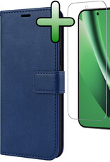 BASEY. BASEY. Google Pixel 10a Hoesje Bookcase Met Screenprotector - Donkerblauw