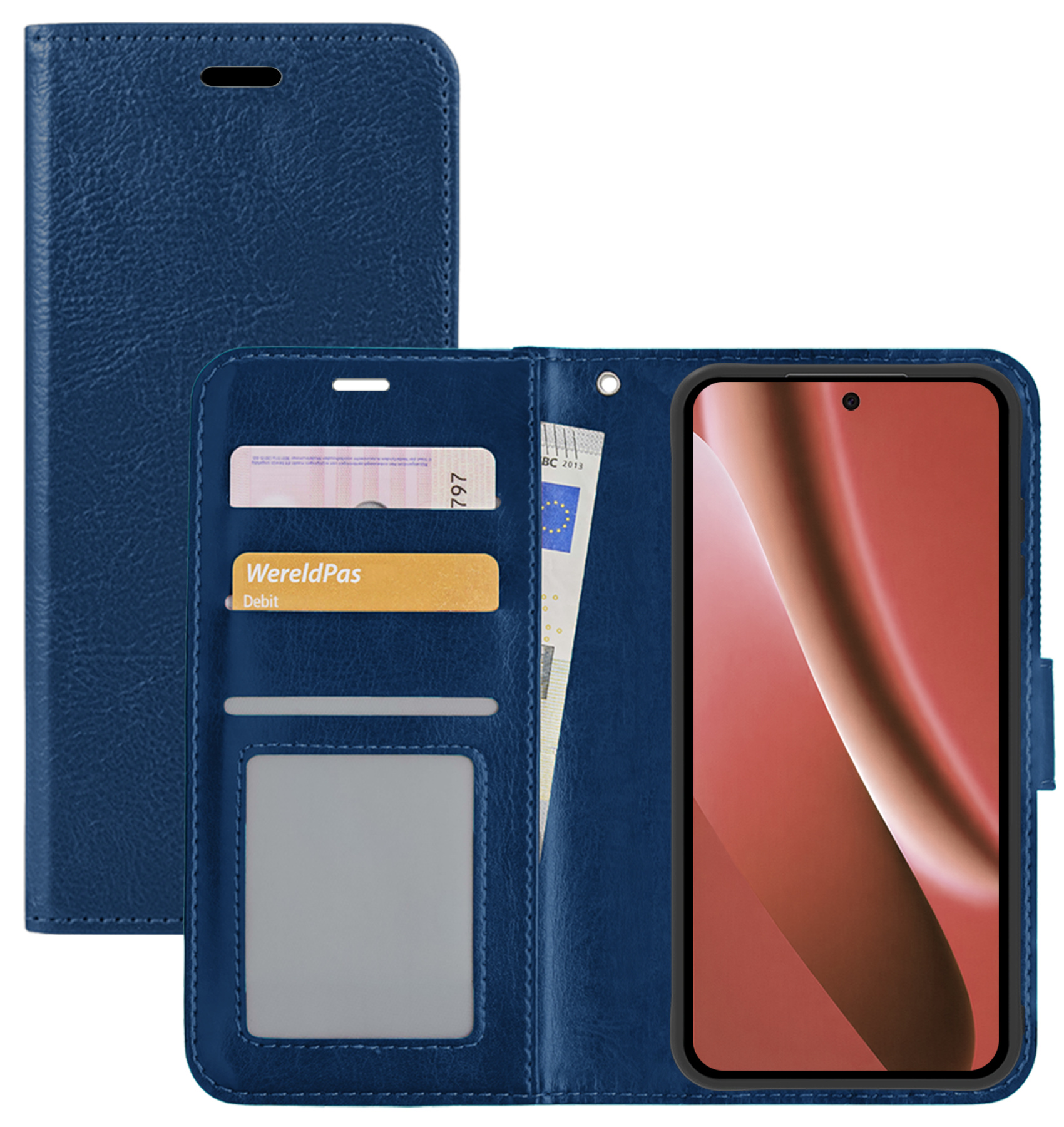 NoXx NoXx Google Pixel 10a Hoesje Bookcase - Donkerblauw