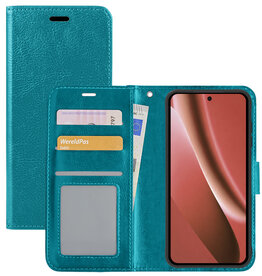 NoXx NoXx Google Pixel 10a Hoesje Bookcase - Turquoise