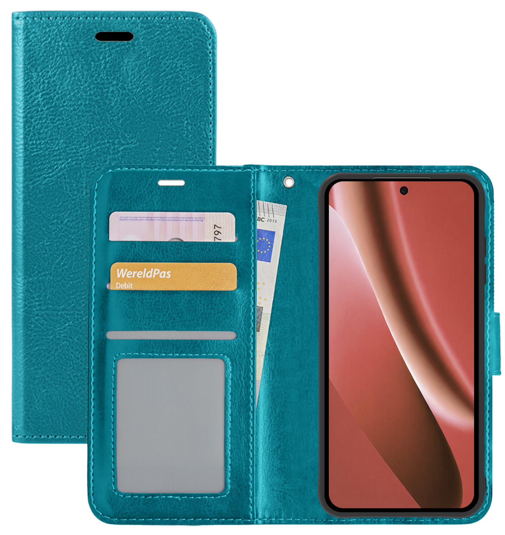NoXx NoXx Google Pixel 10a Hoesje Bookcase - Turquoise
